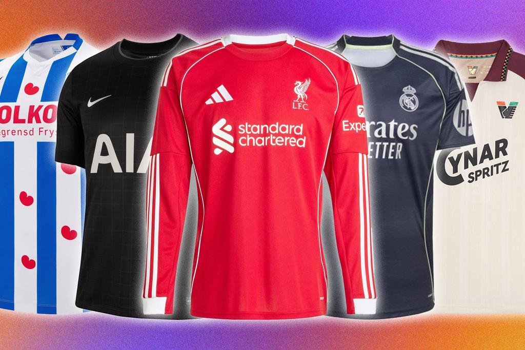 Ranking the 15 best football jerseys for the 25/26 season