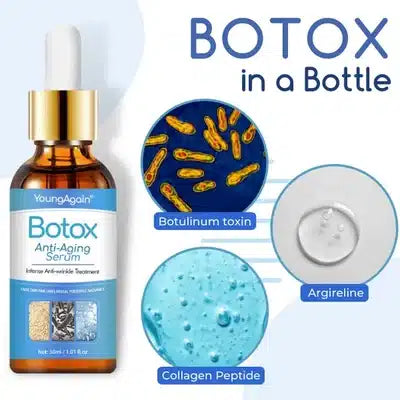 Botox serum for the face