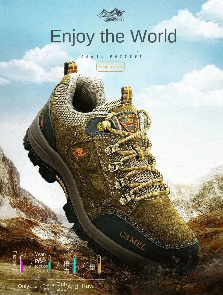 Orthopedic and breathable walking shoes for men