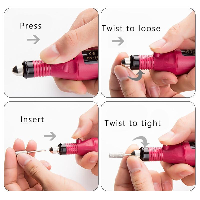 Manicure Pedicure Nail Drill