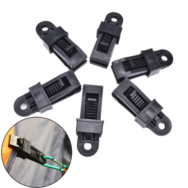 Sturdy, adjustable locking handle for tarpaulin and shade cloth