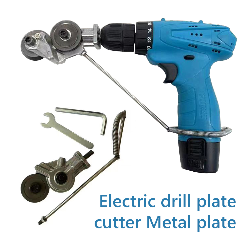 Electric Sheet Metal Cutter Drill Attachment