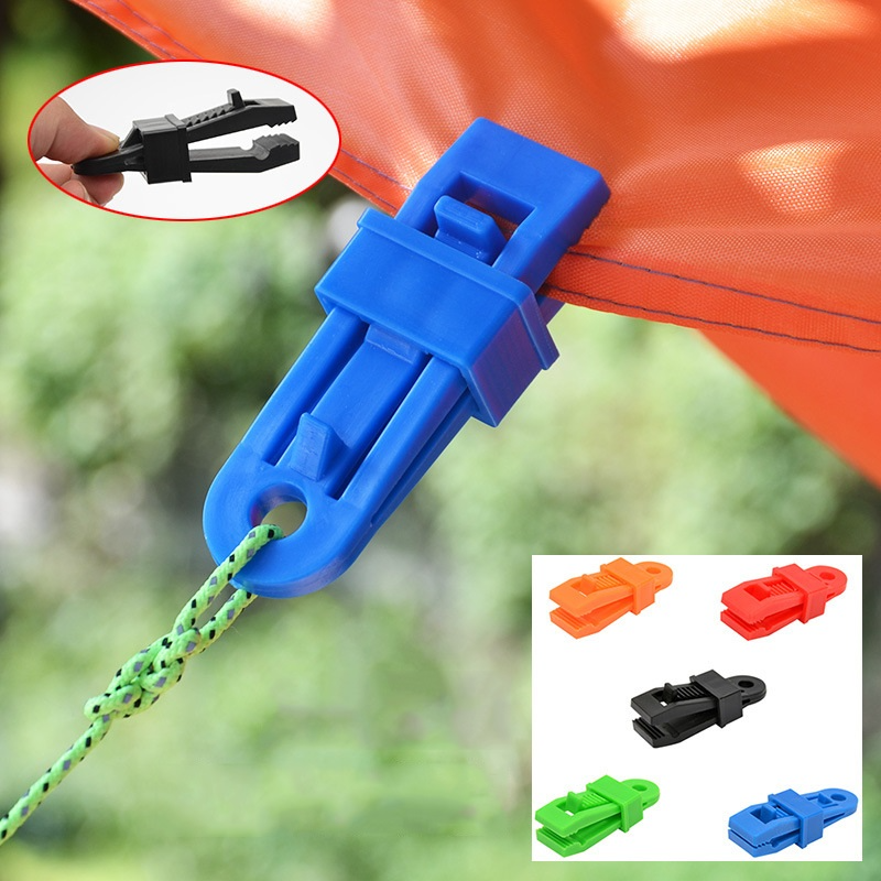 Sturdy, adjustable locking handle for tarpaulin and shade cloth