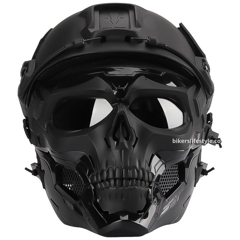 Masque de crâne fantomatique résistant — protection renforcée contre les chocs