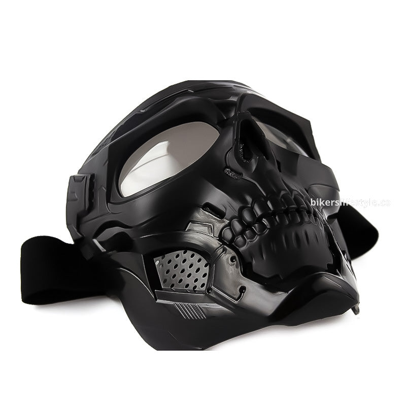 Masque de crâne fantomatique résistant — protection renforcée contre les chocs