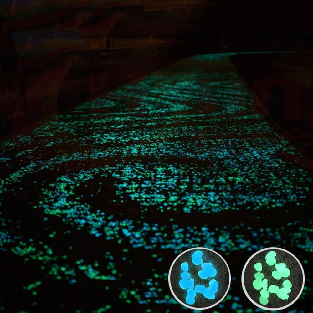 Solar Powered Glow-In-The-Dark Garden Pebbles