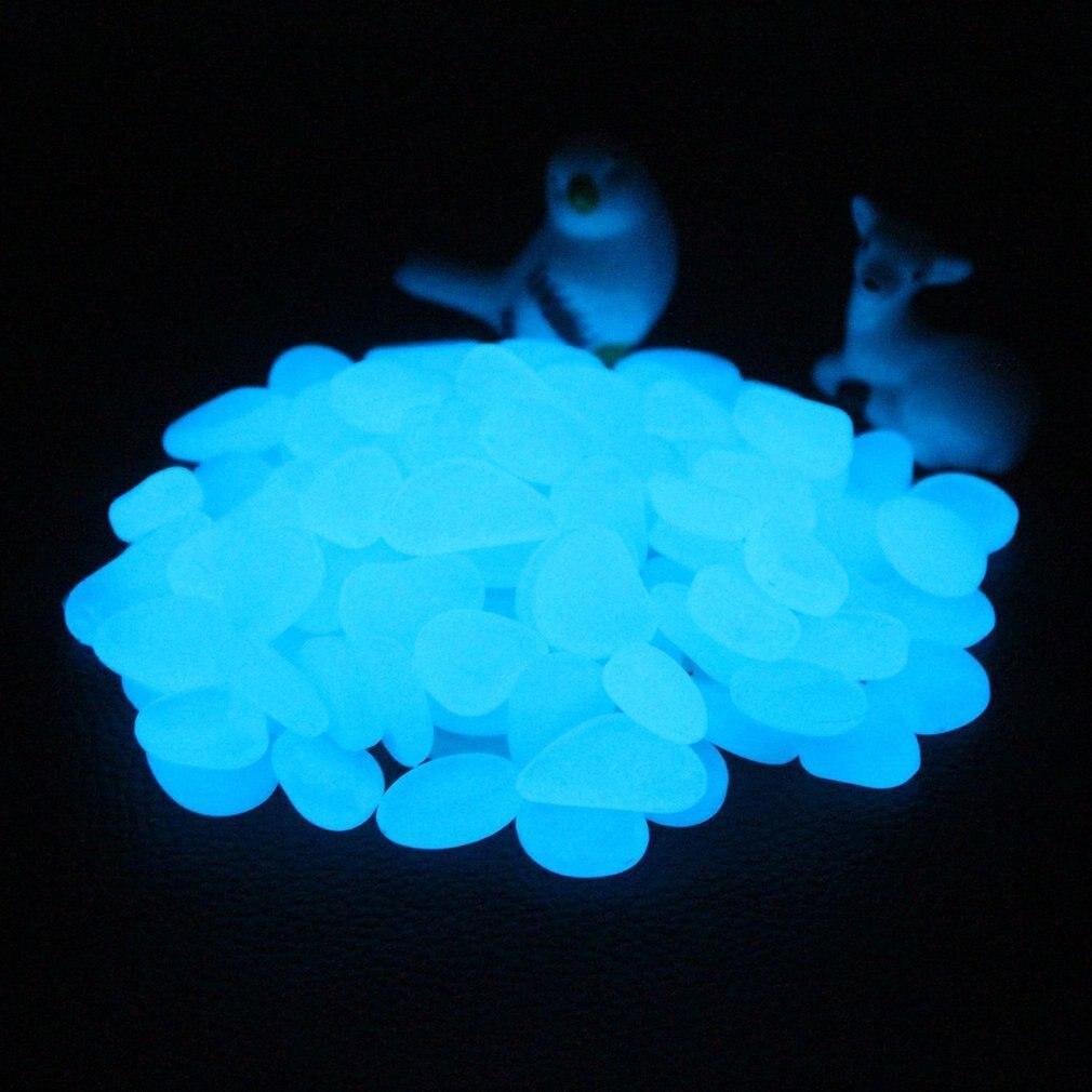 Solar Powered Glow-In-The-Dark Garden Pebbles