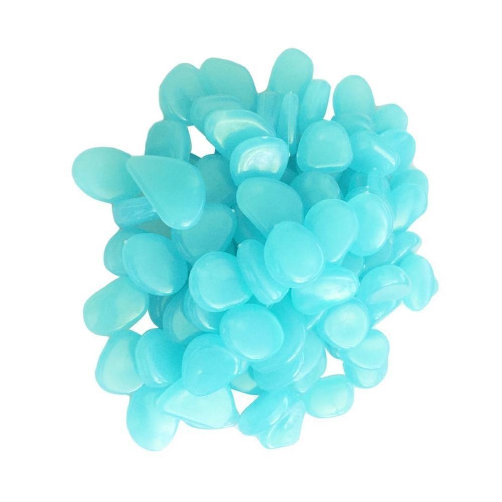 Solar Powered Glow-In-The-Dark Garden Pebbles