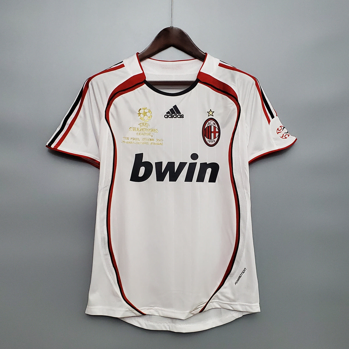 Tenue rétro extérieure de l’AC Milan 2006-2007