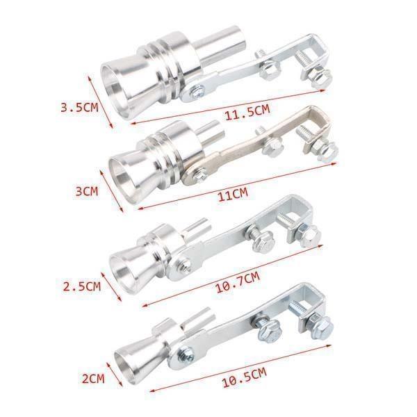 Whistle for car-motorcycle exhaust system