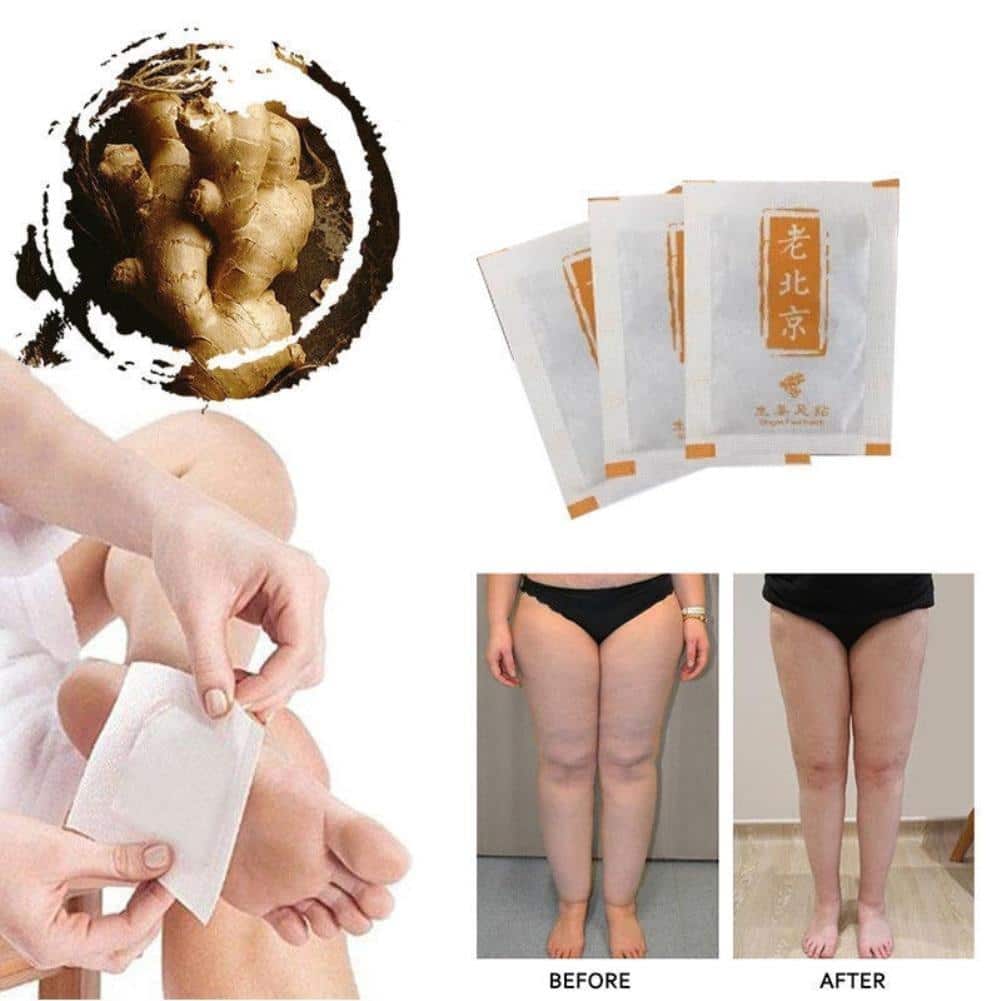 Ginger Detox Foot Pads (10 Piece Set)