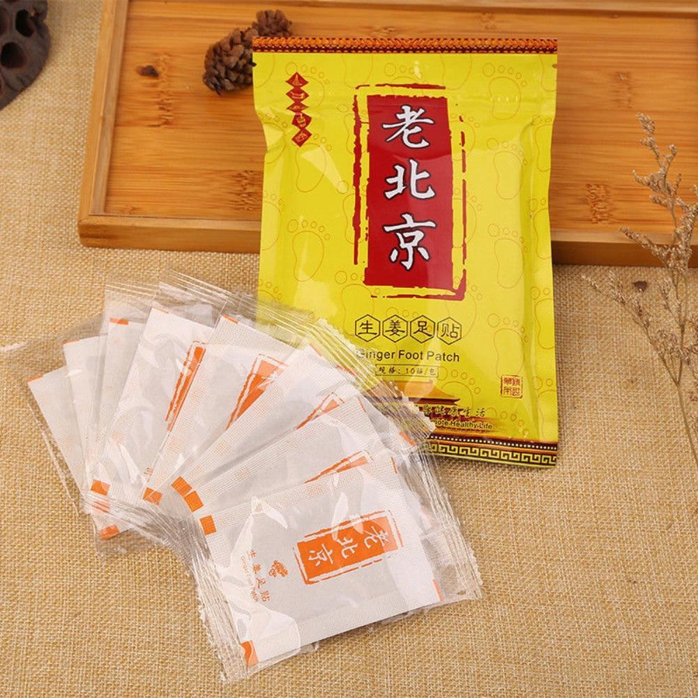 Ginger Detox Foot Pads (10 Piece Set)