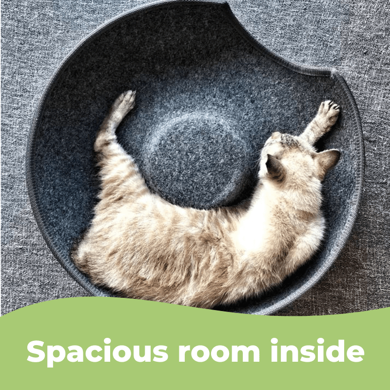 The ‘Peek-a-boo’ Cat Cave with bell, interactive toys, crushing claws, climbing frame, cat toys