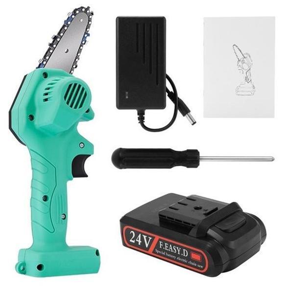 Rechargeable electric mini chainsaw