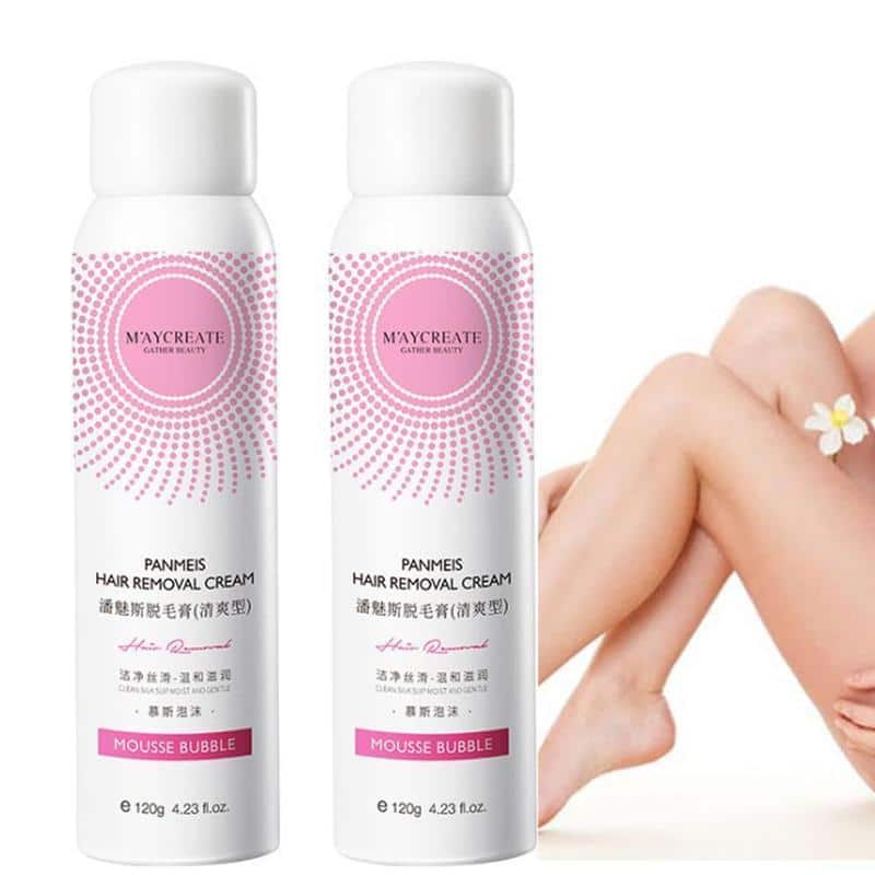 100% Permanent Natural Hair Removal Spray