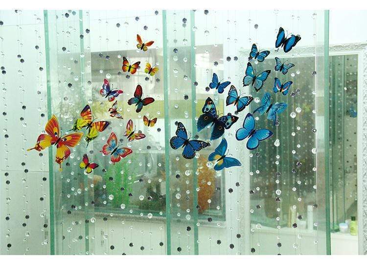 Magic flying butterfly