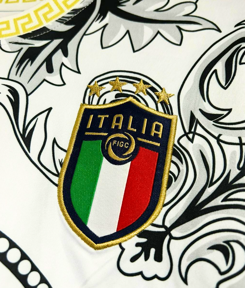 ITALIA X VERSACE 2022 CONCEPT (BIANCA) MAGLIA HOME