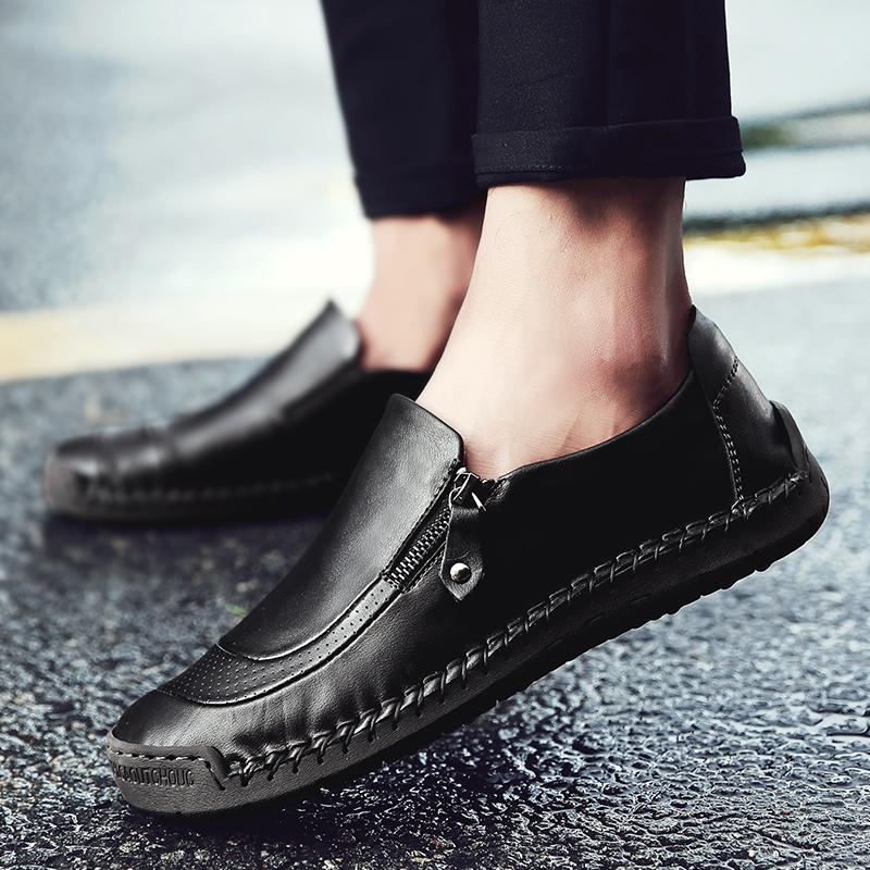 Leather shoes for men