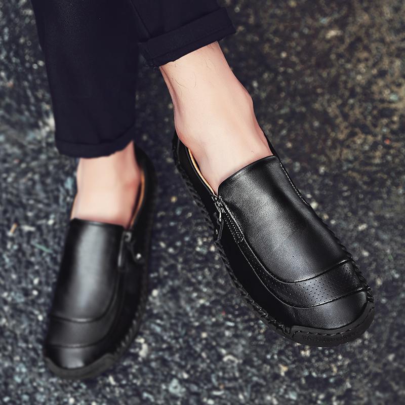Leather shoes for men