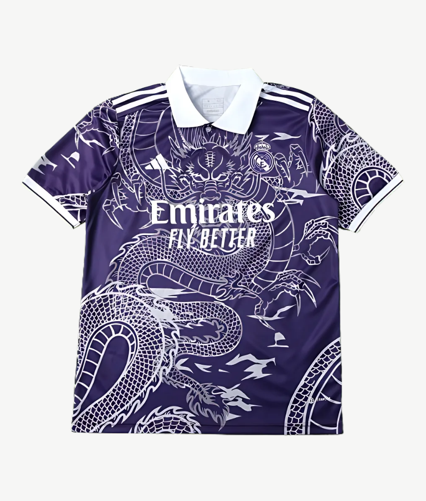 REAL MADRID 2023/24 'DRAAK' SPECIALE EDITIE (PAARS) SHIRT