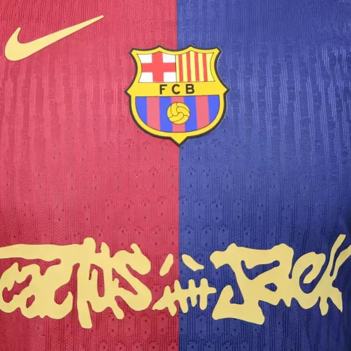 MAILLOT DOMICILE ÉDITION SPÉCIALE « CACTUS JACK » DE BARCELONE 2024/25
