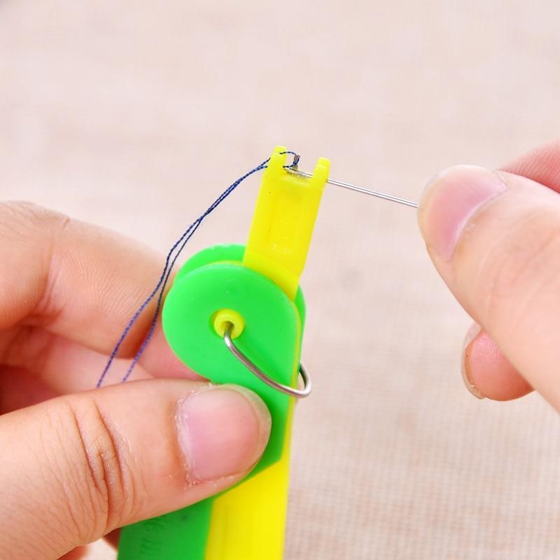 Automatic Sewing Needle Threader (3 Pcs)