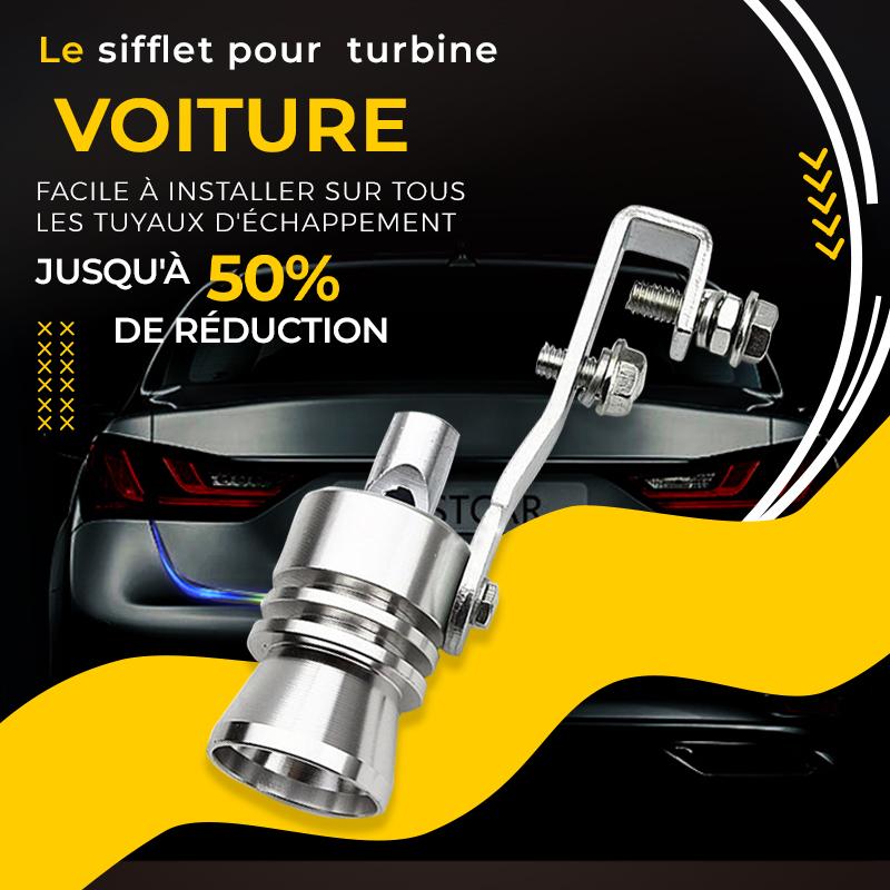 Whistle for car-motorcycle exhaust system