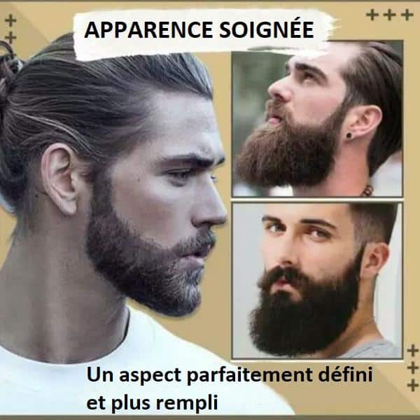 Semi-permanent beard pen