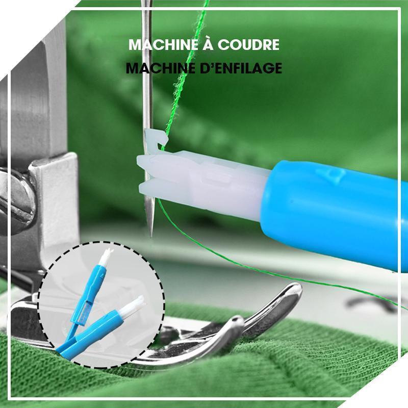 Automatic threading device for sewing machine