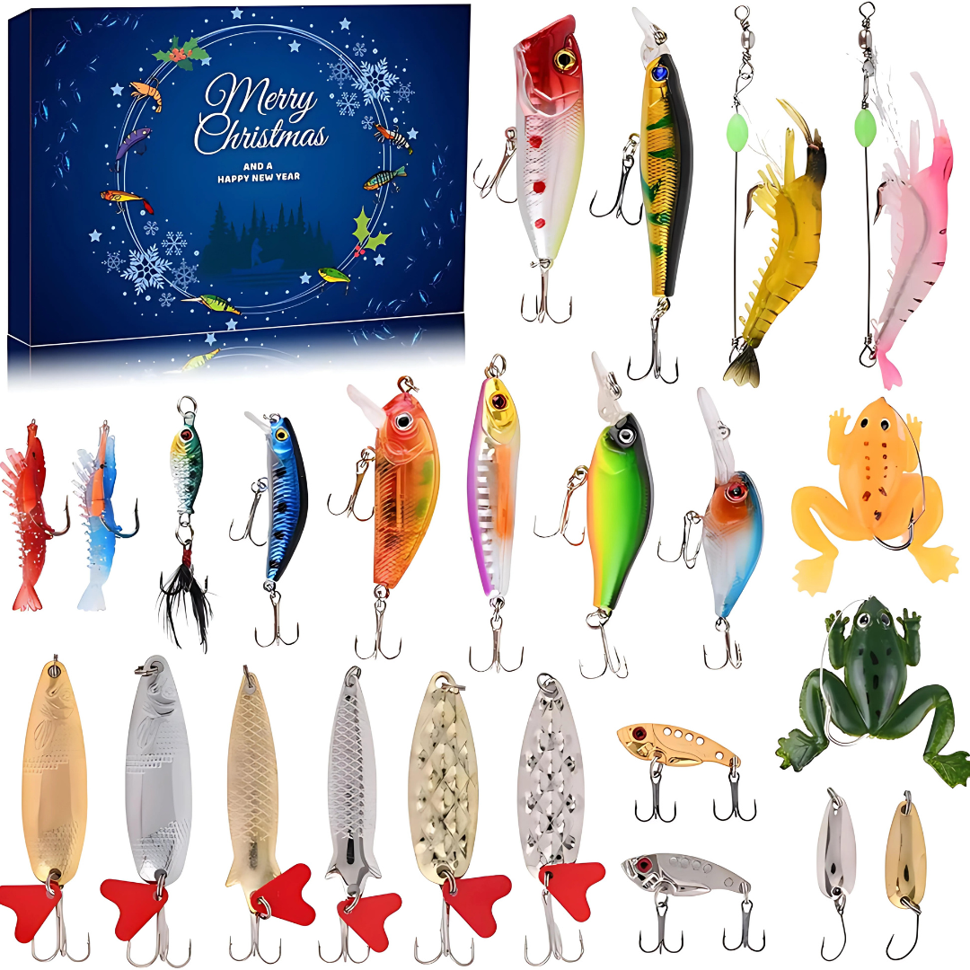 Fishing Advent Calendar — 24 Days of Lures and Tackle Surprises