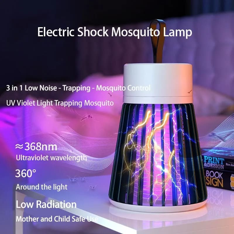 Electric mosquito lamp outdoor rechargeable