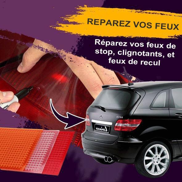 Auto tail light repair film