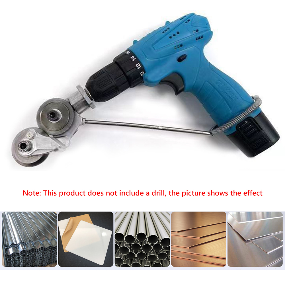 Electric Sheet Metal Cutter Drill Attachment