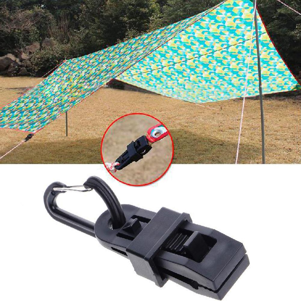Sturdy, adjustable locking handle for tarpaulin and shade cloth