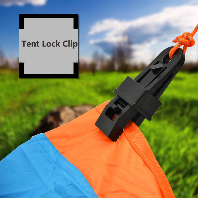 Sturdy, adjustable locking handle for tarpaulin and shade cloth
