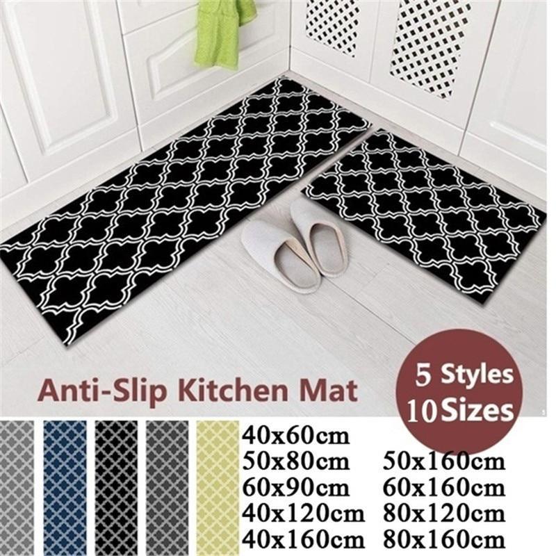 Kitchen Printed Non-Slip Rug