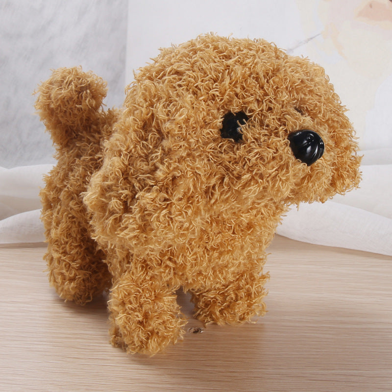 Lucky stuffed dog