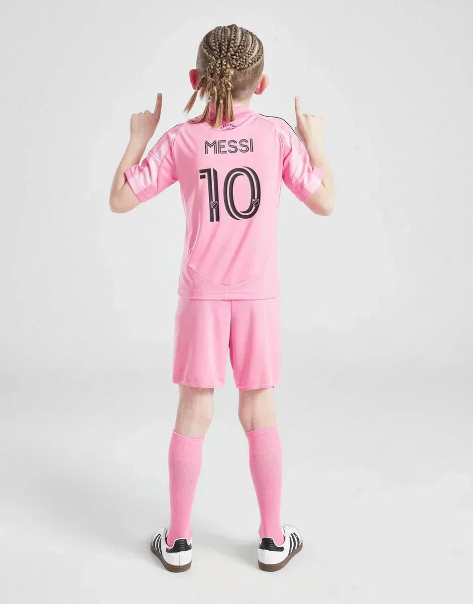 2025-26 Messi Inter Miami Kids Home Kit