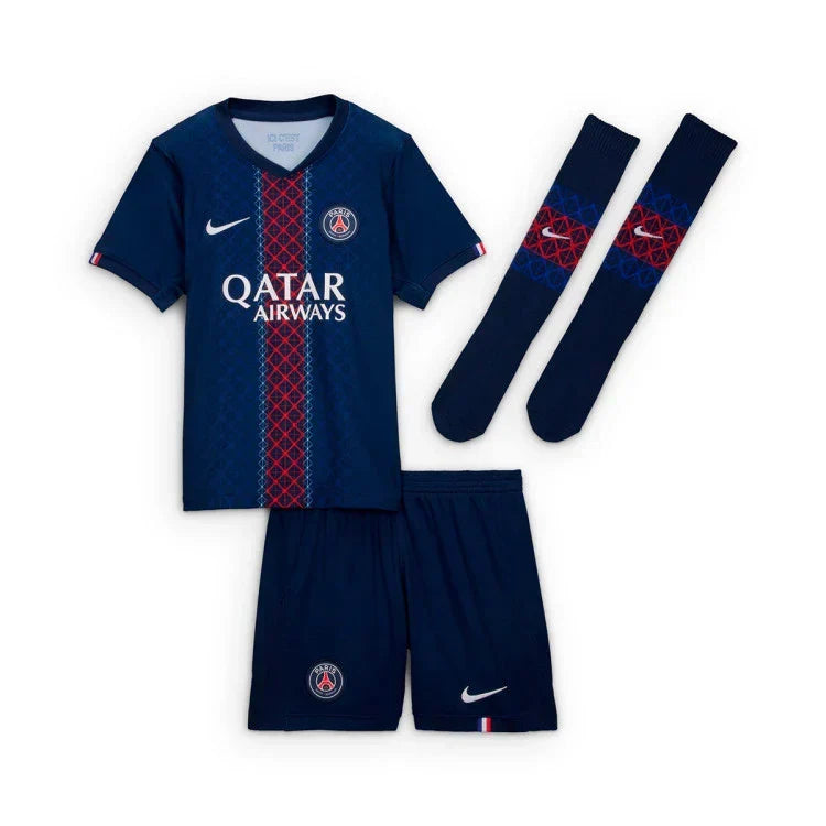 2025/26 PSG Home Kids Football Kit
