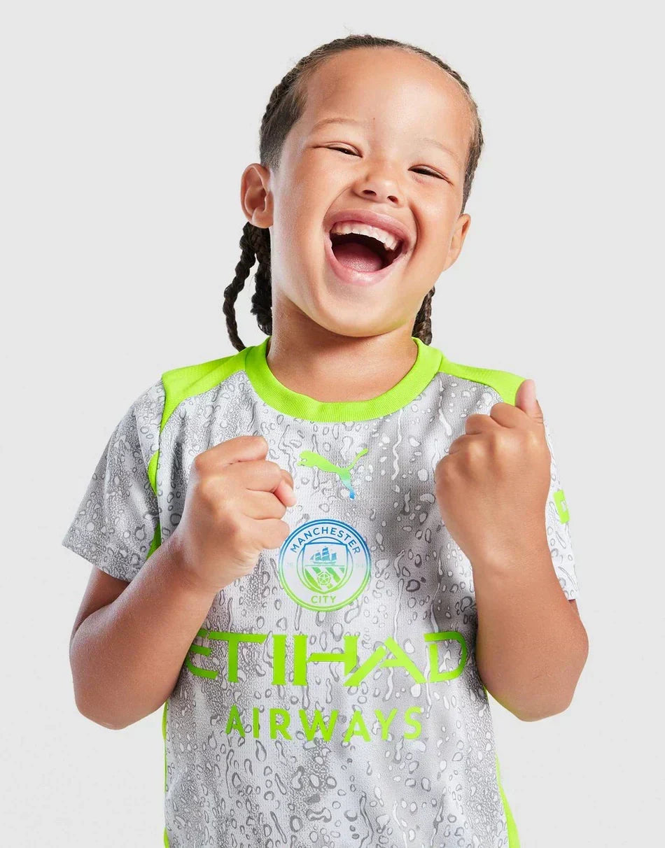 2025-26 Manchester City Third Kids Kit