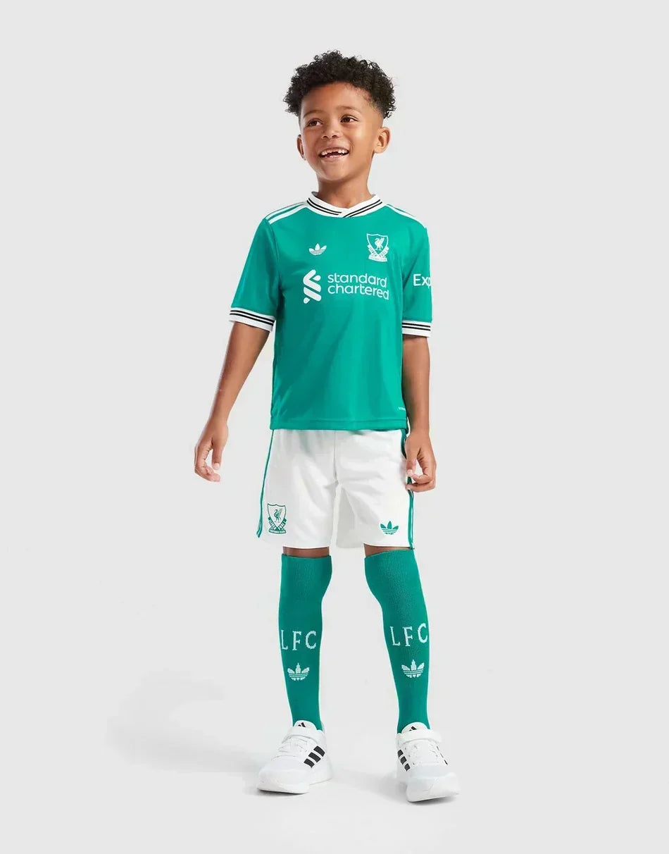 Troisième ensemble enfant de Liverpool 2025-26