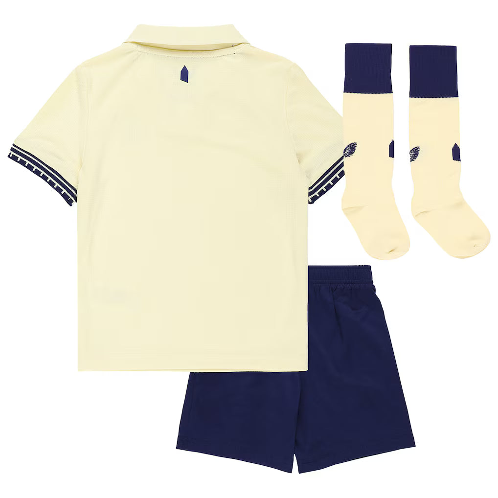 Completo away per bambini dell'Everton 2025-26