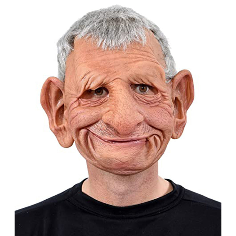 Realistic Latex Full Face Mask — Lifelike Contours, Flexible Fit