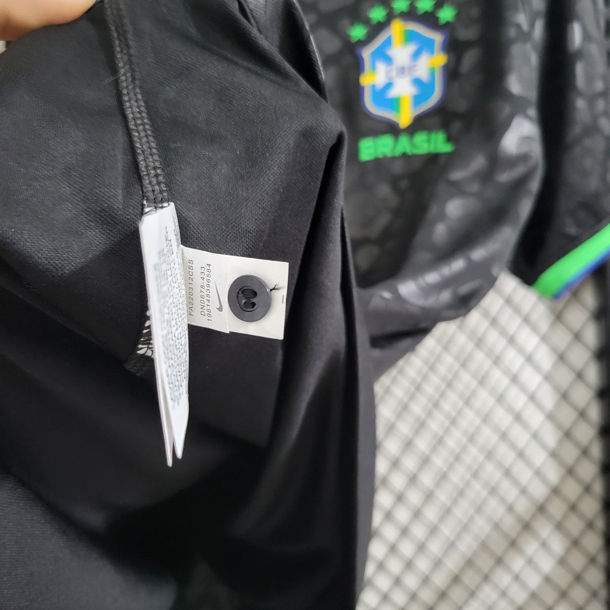Brazil Black kit Leopard print 2024