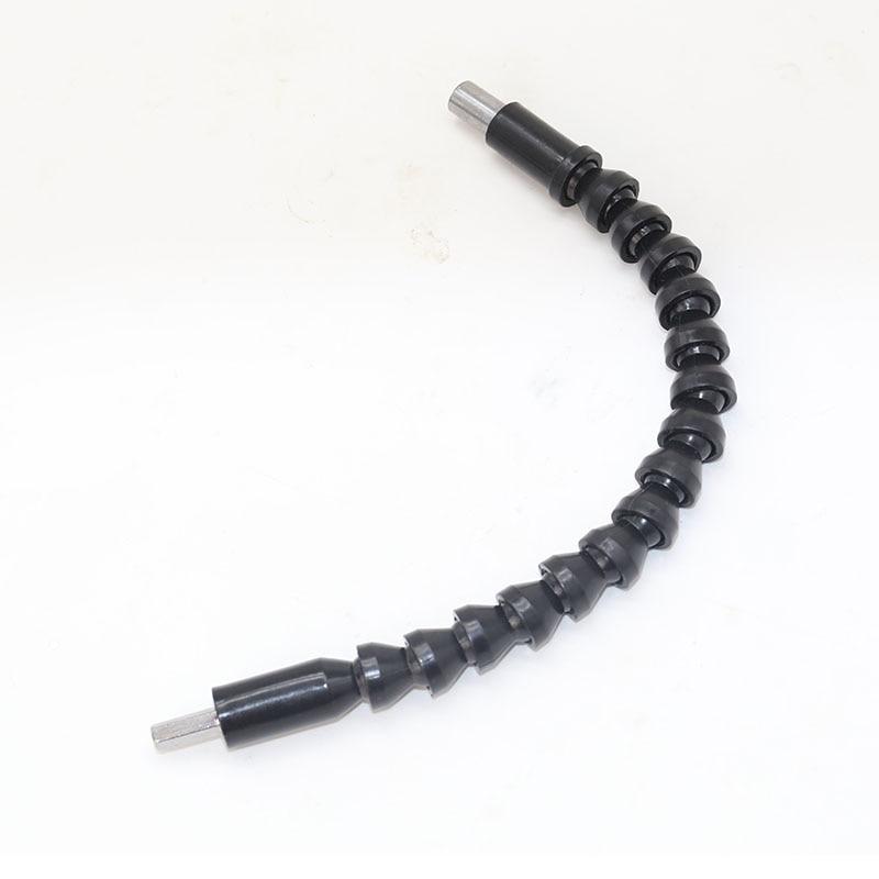 Universal Flexible Drill Bit Extension with Screw Drill Bit Holder
