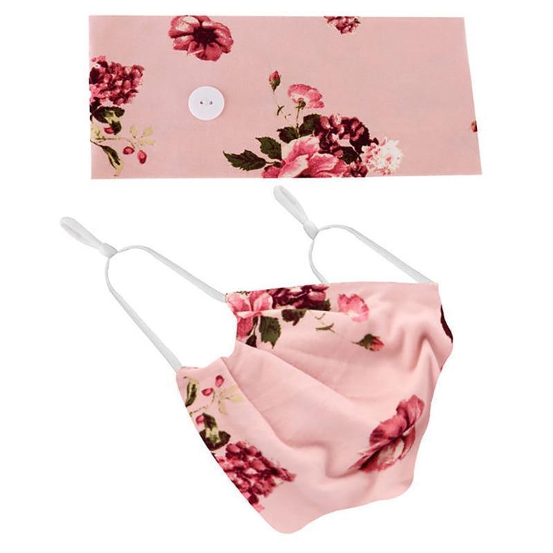 Fashion Button Headbands (Set of 2)