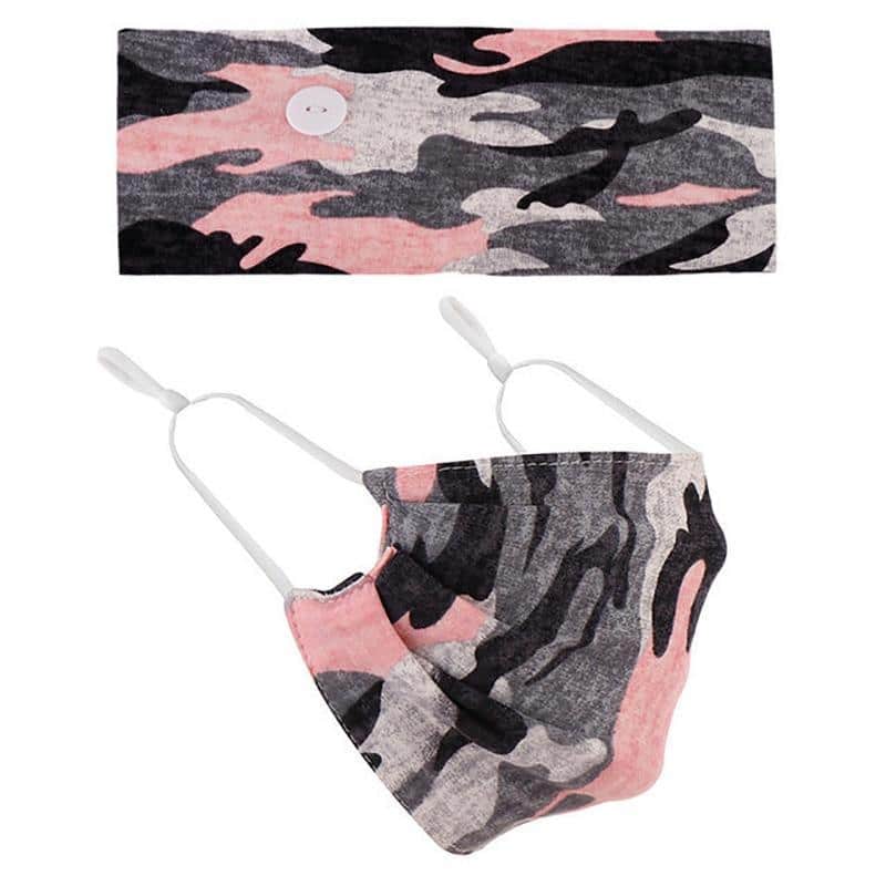 Fashion Button Headbands (Set of 2)