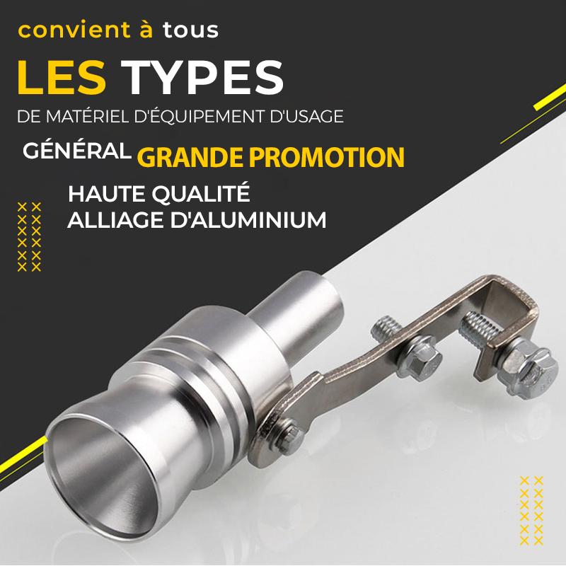 Whistle for car-motorcycle exhaust system