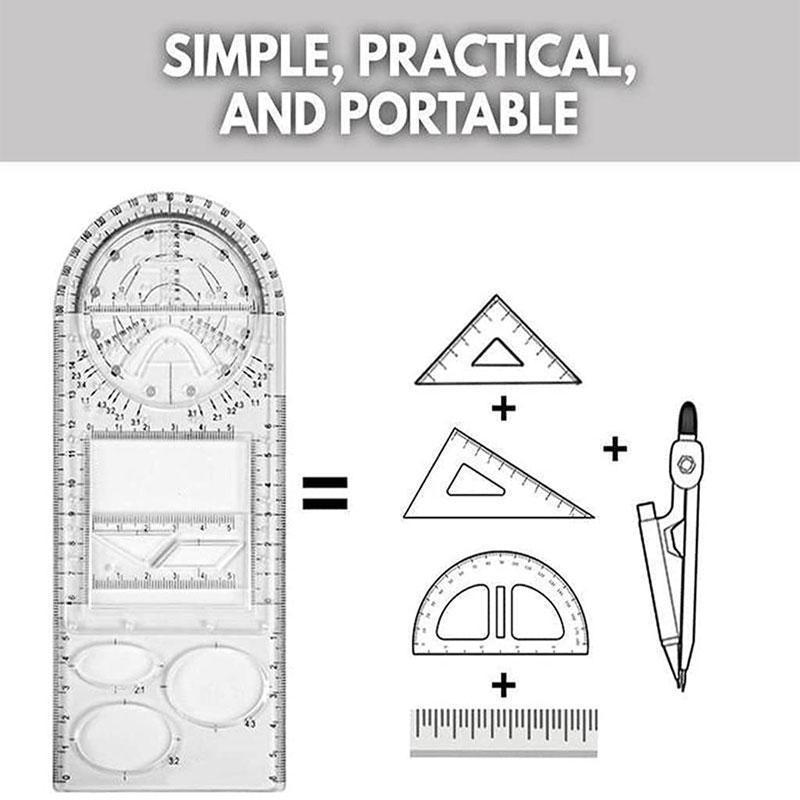 Multifunctional Geometric Ruler