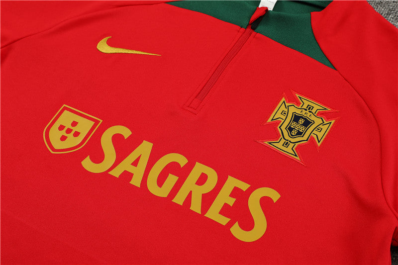 Survêtement rouge du Portugal 23-24